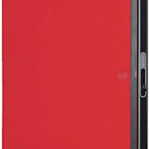 BIGMALL Business Electronic Smart Fingerprint Lock Notebook, Pocket Personal Diary Planner Journal Organizer USB Charging for Journaling Writing