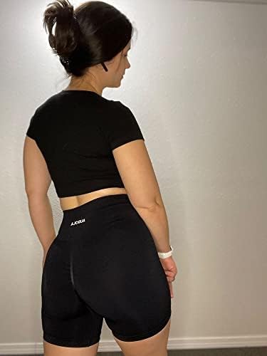 AUROLA Intensify Workout Shorts for Women Seamless Scrunch Short Gym Yoga Running Sport Active Exercise Fitness Shorts - Image 3
