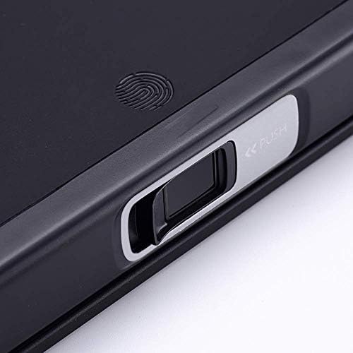 BIGMALL Business Electronic Smart Fingerprint Lock Notebook, Pocket Personal Diary Planner Journal Organizer USB Charging for Journaling Writing - Image 5
