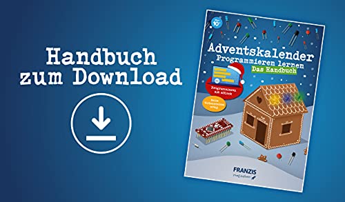 Franzis 67344-2 Advent Calendar Learn to Program, 24 Exciting Electronic Projects, for Children from 10 Years, Colourful - Image 5