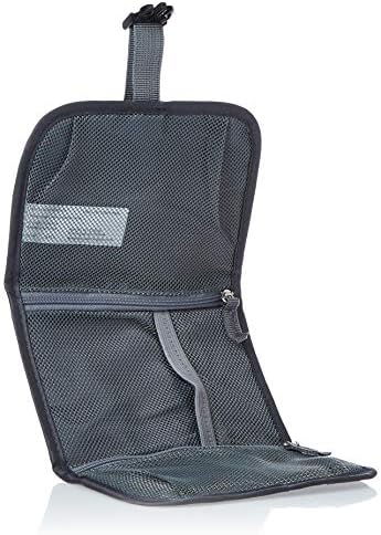 Travelon Tech Accessory Organizer, Charcoal, OPEN 13.75 x 6.5 x .1 CLOSED 6.5 x 5 x 1, Travelon Tech Accessory Organizer - Image 4