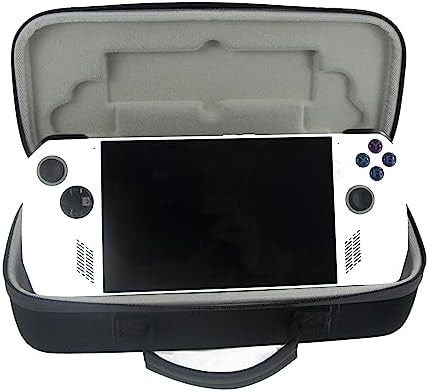 Hounyoln EVA Hard Case for ROG Ally & its Accessories,Travel-Friendly Carrying Case with Shock-Proof, Anti-Slip & Scratch ROG Ally Protective Case (Black) - Image 2