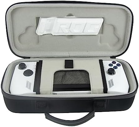 Hounyoln EVA Hard Case for ROG Ally & its Accessories,Travel-Friendly Carrying Case with Shock-Proof, Anti-Slip & Scratch ROG Ally Protective Case (Black)