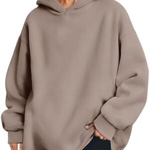 Trendy Queen Women's Oversized Hoodies Fleece Hooded Sweatshirts Comfy Casual Pullover Loose Lightweight Fall Winter Clothes