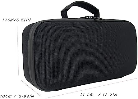 Hounyoln EVA Hard Case for ROG Ally & its Accessories,Travel-Friendly Carrying Case with Shock-Proof, Anti-Slip & Scratch ROG Ally Protective Case (Black) - Image 5