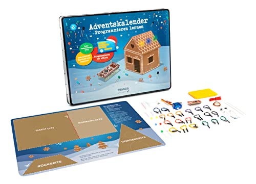 Franzis 67344-2 Advent Calendar Learn to Program, 24 Exciting Electronic Projects, for Children from 10 Years, Colourful - Image 3