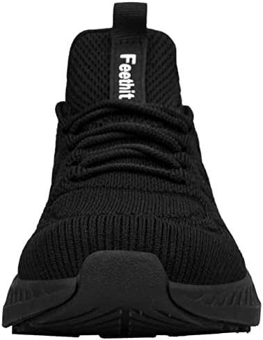 Feethit Trainers Men Running Shoes Tennis Sports Training Walking Gym Athletic Fitness Fashion Sneakers Trainers for Men Breathable Lightweight Comfortable Outdoor Flat Shoes for Jogging - Image 3