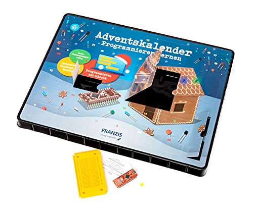 Franzis 67344-2 Advent Calendar Learn to Program, 24 Exciting Electronic Projects, for Children from 10 Years, Colourful - Image 6