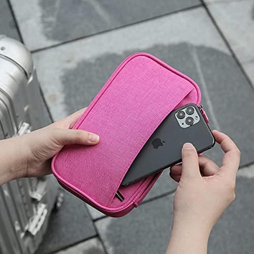 dayday® Passport Holder Travel Wallet Accessories Document Airplane Holiday Essentials Organiser Bag with RFID Blocking Unisex Family Cover Case | Gifts for Men Women - Image 8