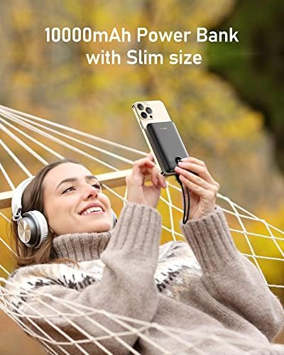 VEEKTOMX Power Bank Fast Charging 22.5W, 10000mAh Mini USB C Portable Charger with PD QC 3.0, Ultra Compact Portable Battery Bank, Small External Battery Packs for iPhone, Samsung, iPad, Heated Vest - Image 7