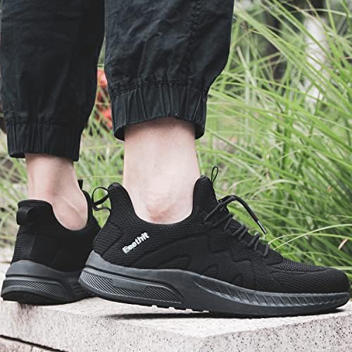 Feethit Trainers Men Running Shoes Tennis Sports Training Walking Gym Athletic Fitness Fashion Sneakers Trainers for Men Breathable Lightweight Comfortable Outdoor Flat Shoes for Jogging - Image 6