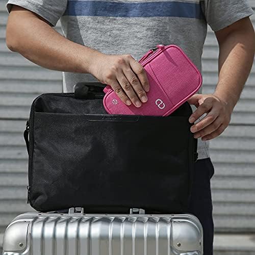dayday® Passport Holder Travel Wallet Accessories Document Airplane Holiday Essentials Organiser Bag with RFID Blocking Unisex Family Cover Case | Gifts for Men Women - Image 6