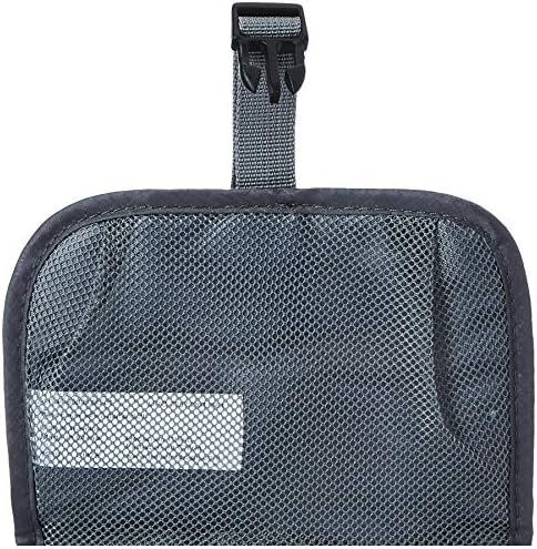 Travelon Tech Accessory Organizer, Charcoal, OPEN 13.75 x 6.5 x .1 CLOSED 6.5 x 5 x 1, Travelon Tech Accessory Organizer - Image 5